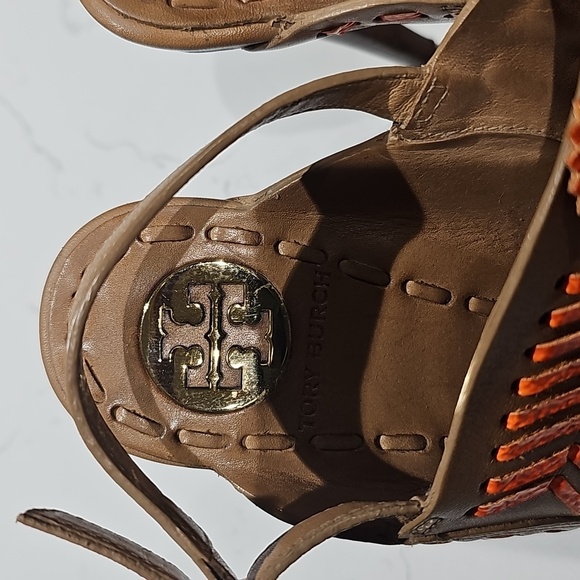 Tory Burch Caylon toe ring sandal 7.5 - Picture 3 of 9